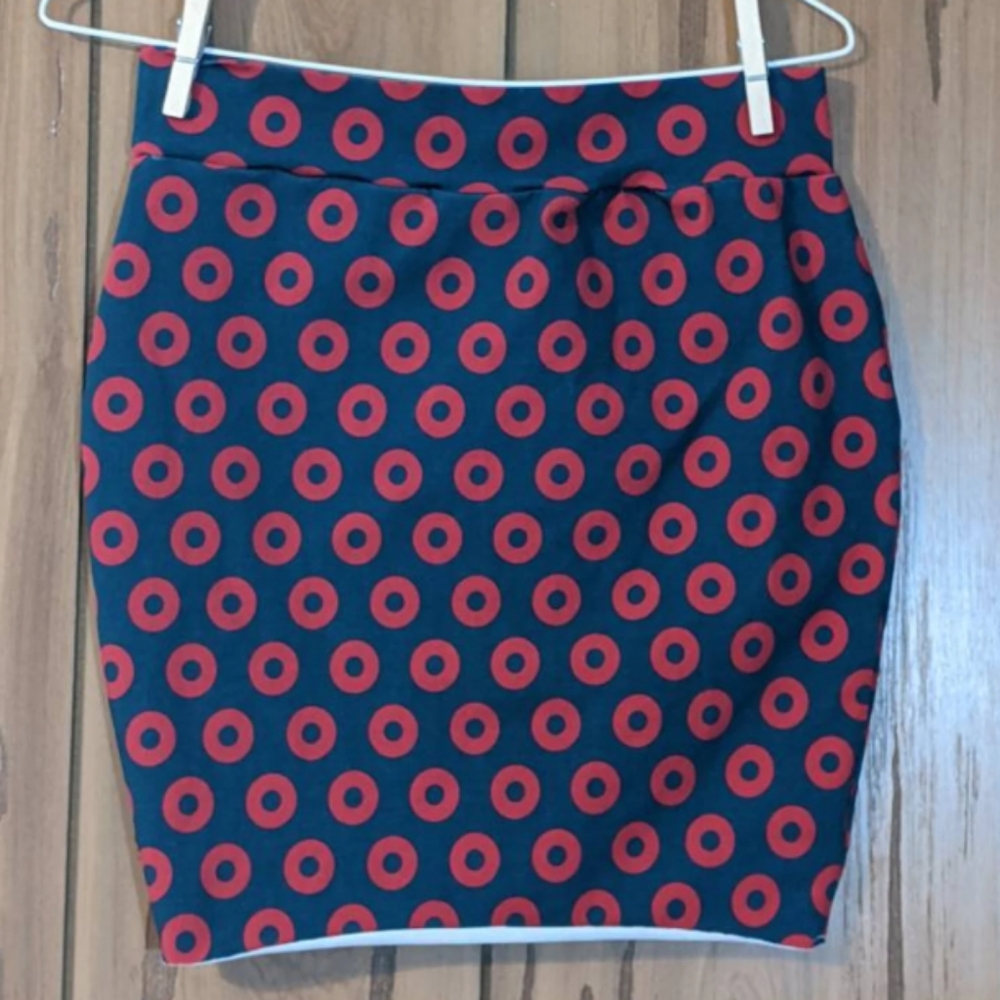 Brand New Phish Mini Skirt Fishman Donuts Cotton Xs